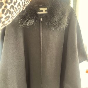 Winter formal shawl with zipper